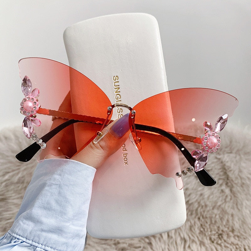Luxury Designer Butterfly Sunglasses UV400